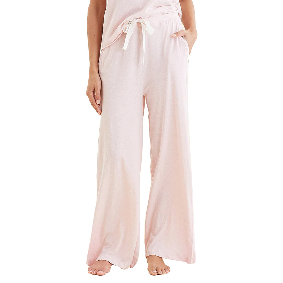 Papinelle Jada Organic Cotton Knit Wide Leg Pant